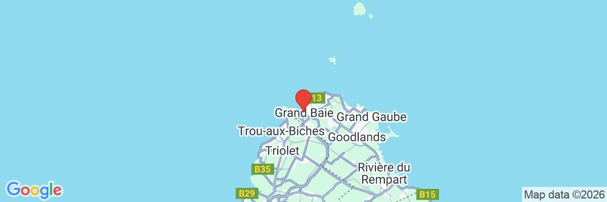 Na mape · Mauricia Beachcomber Resort & Spa