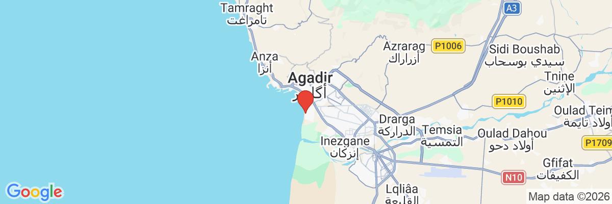 Na mape · Palais des Roses