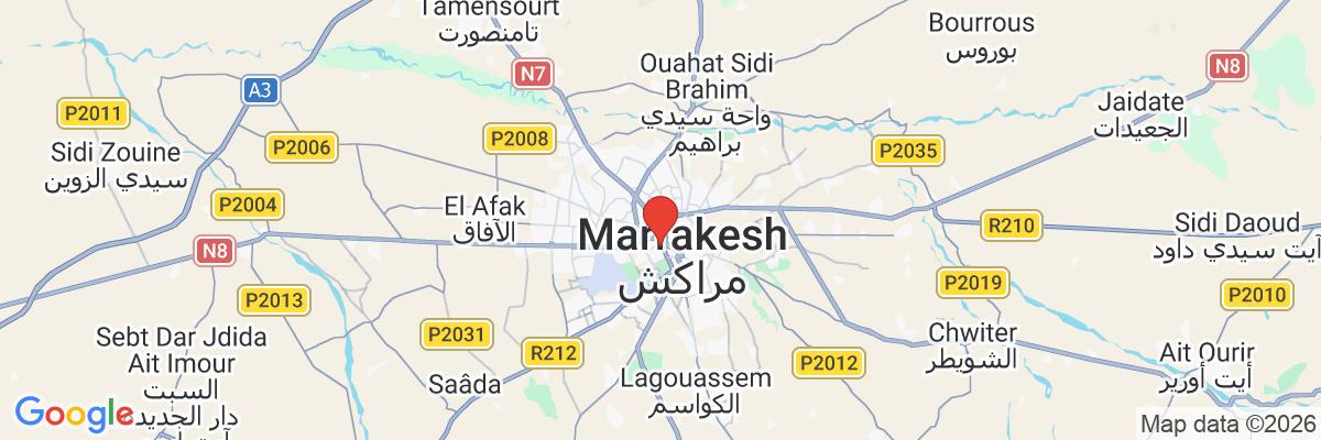 Na mape · Hivernage Hotel & Spa