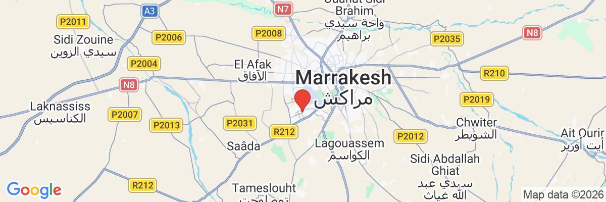 Na mape · Be Live Collection Marrakech