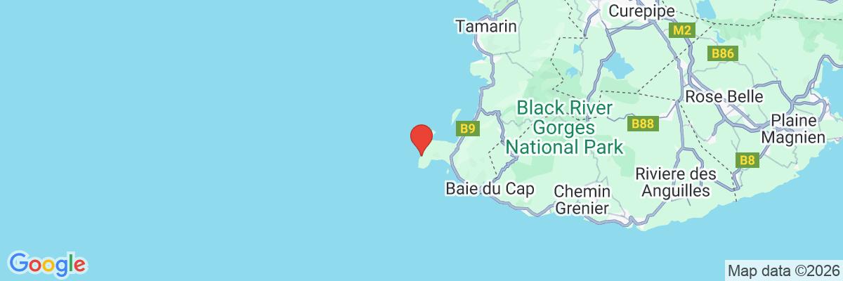 Na mape · LUX* Le Morne