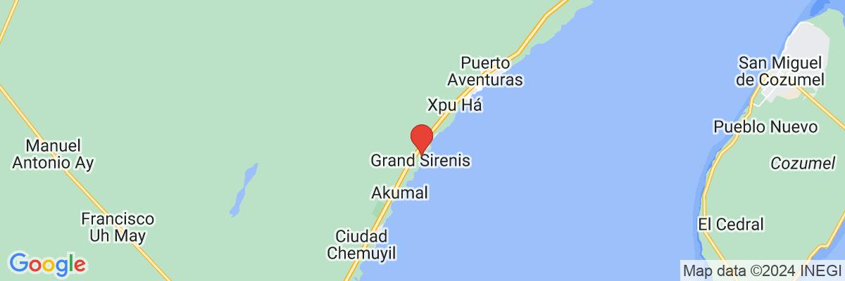 Na mape · Grand Sirenis Riviera Maya Resort & Spa