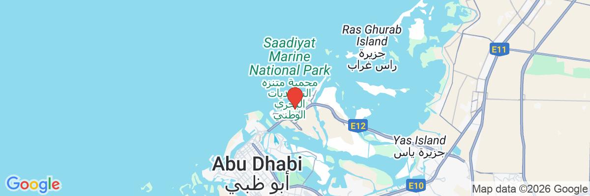 Na mape · Saadiyat Rotana Resort & Villas