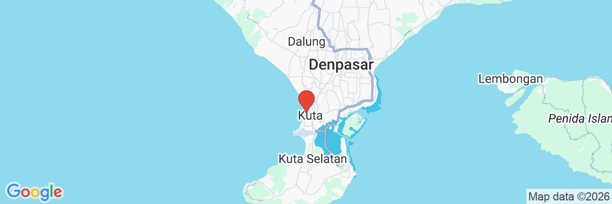 Na mape · Hard Rock Hotel Bali