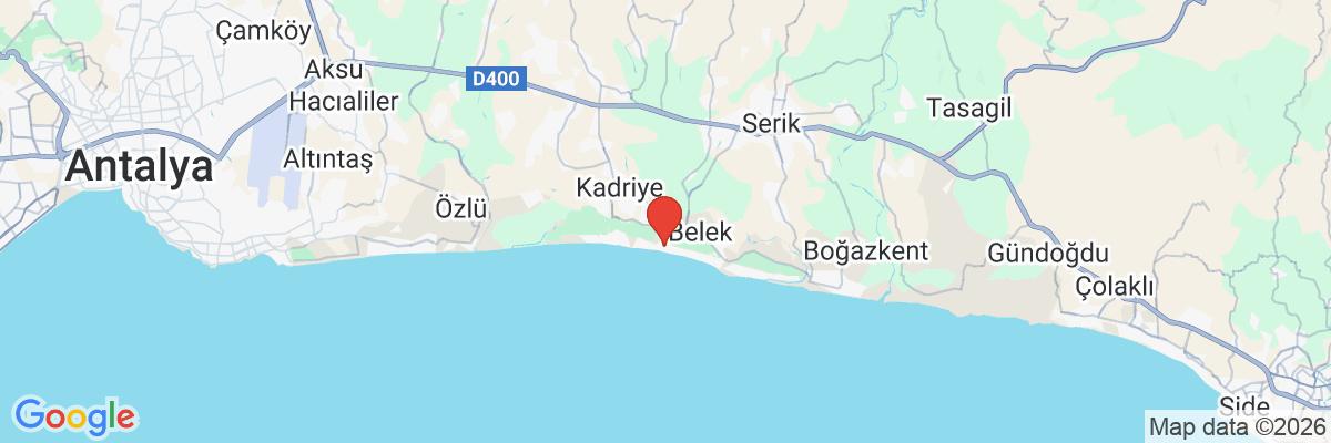 Na mape · Hotel Susesi Luxury Resort