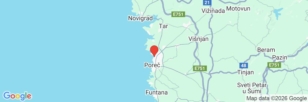 Na mape · Valamar Collection Marea Suites