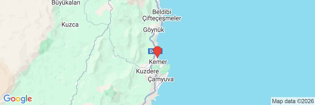 Na mape · Akra Kemer