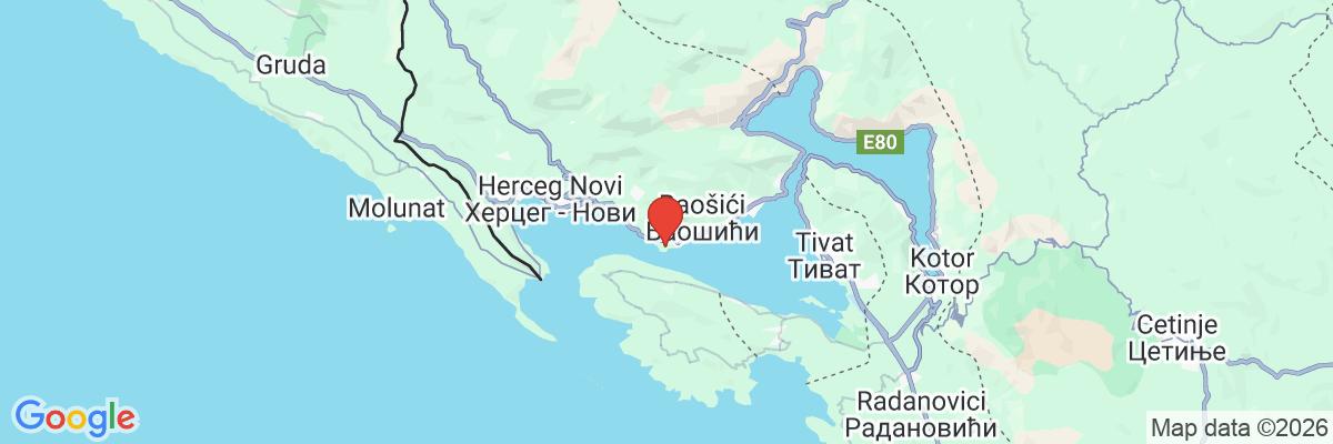 Na mape · One&Only Portonovi