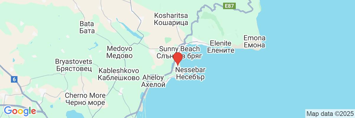 Na mape · Hotel Calypso