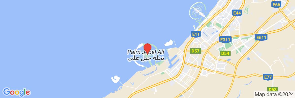 Na mape · Hotel W Dubai - The Palm *****