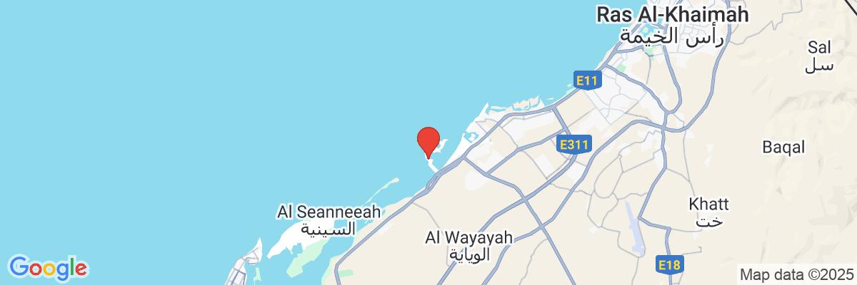 Na mape · Hotel Mövenpick Resort al Marjan Island