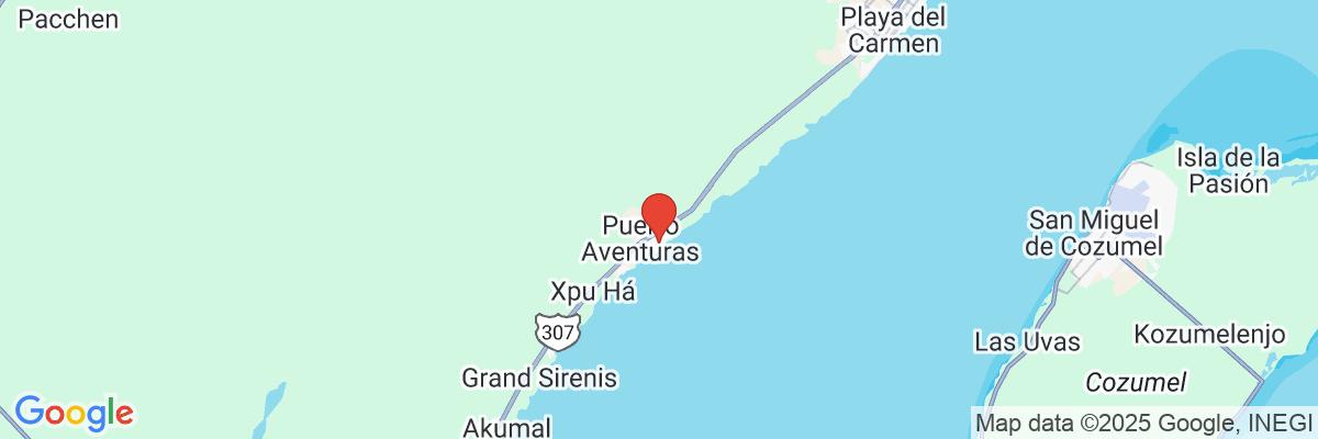 Na mape · Catalonia Riviera Maya