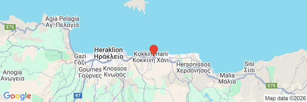 Na mape · Hotel Mitsis Rinela Beach