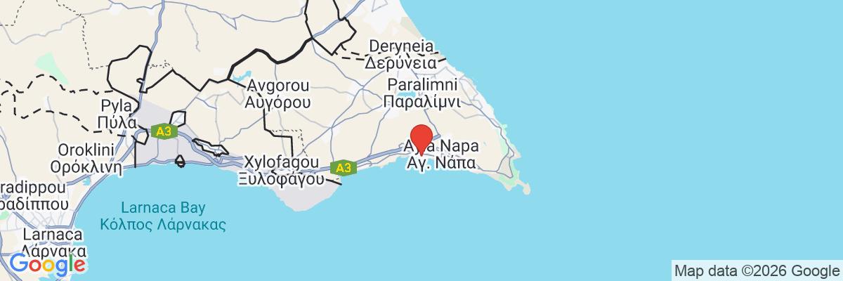 Na mape · Hotel Tasia Maris Sands Beach