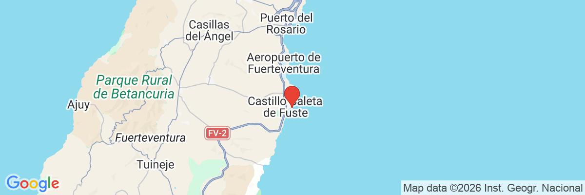 Na mape · Barceló Fuerteventura Castillo