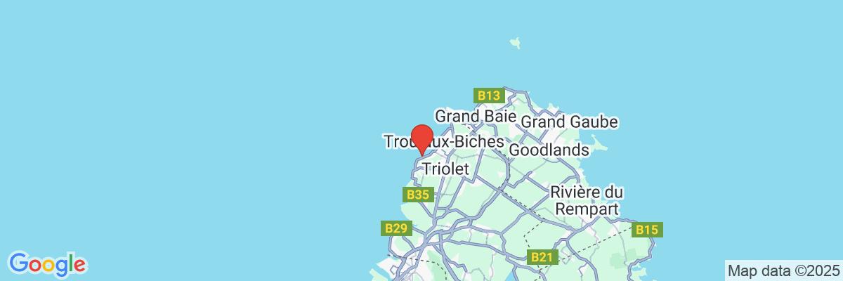 Na mape · Veranda Pointe aux Biches