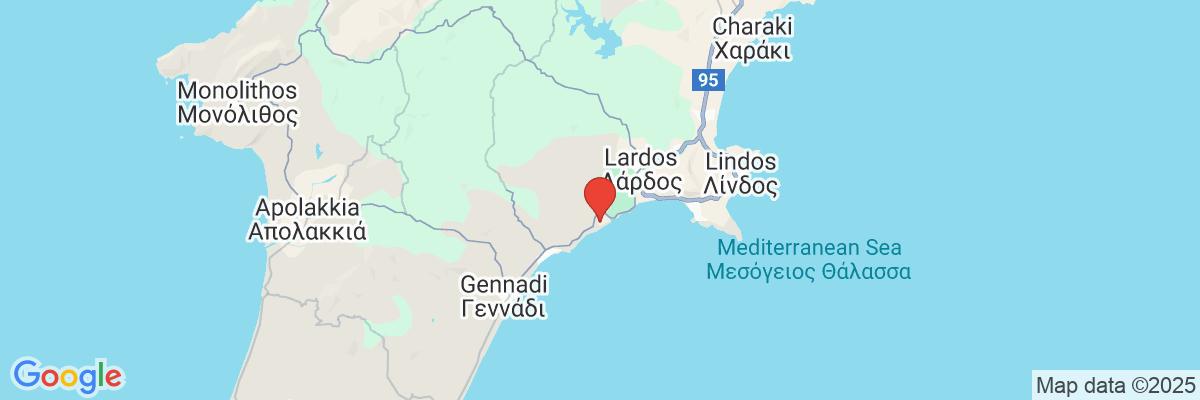 Na mape · Hotel Lindos Imperial Resort & Spa