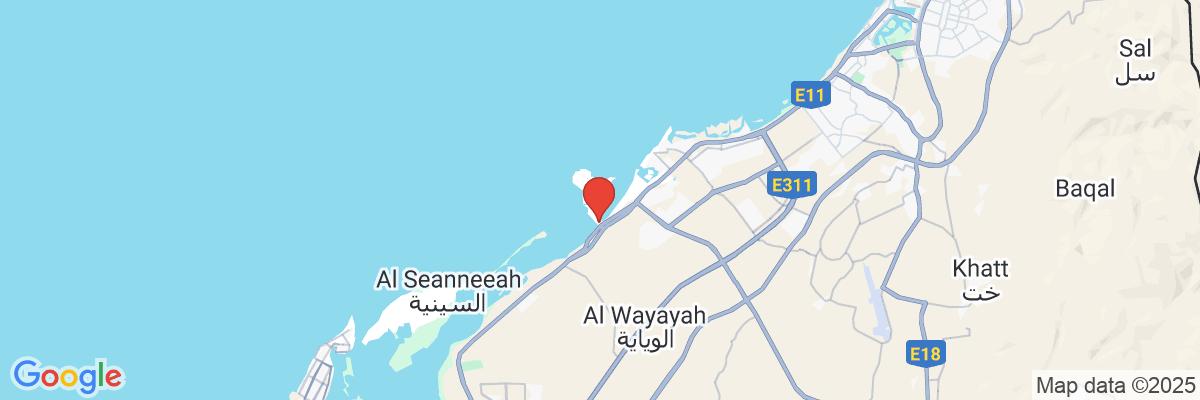 Na mape · Hotel Rixos Bab Al Bahr