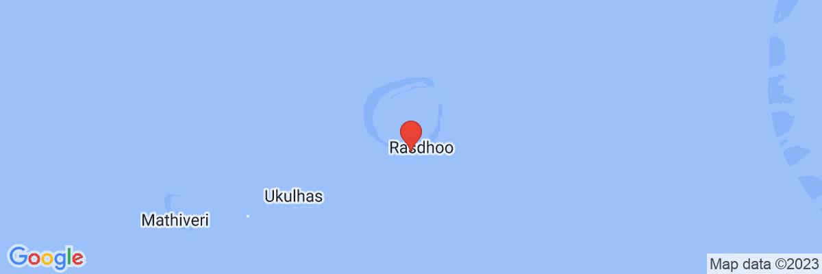 Na mape · Kuramathi Maldives
