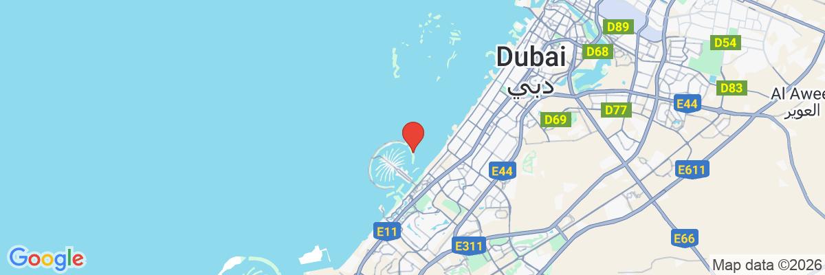 Na mape · Anantara The Palm Dubai Resort