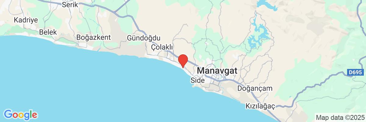 Na mape · Hotel Oleander