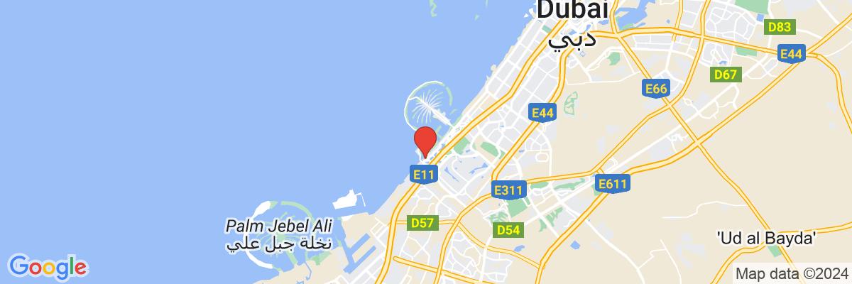 Na mape · Hotel Sheraton Jumeirah Beach Resort *****
