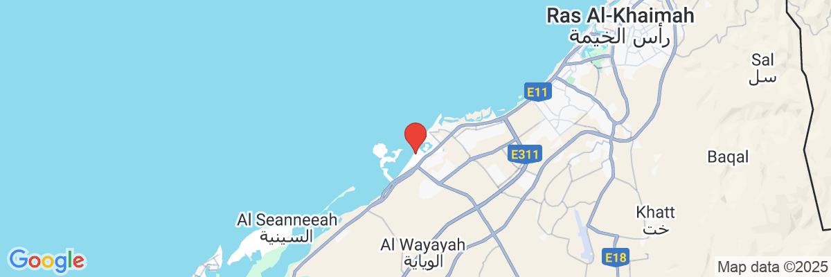 Na mape · Hotel Waldorf Astoria Ras al Khaimah *****