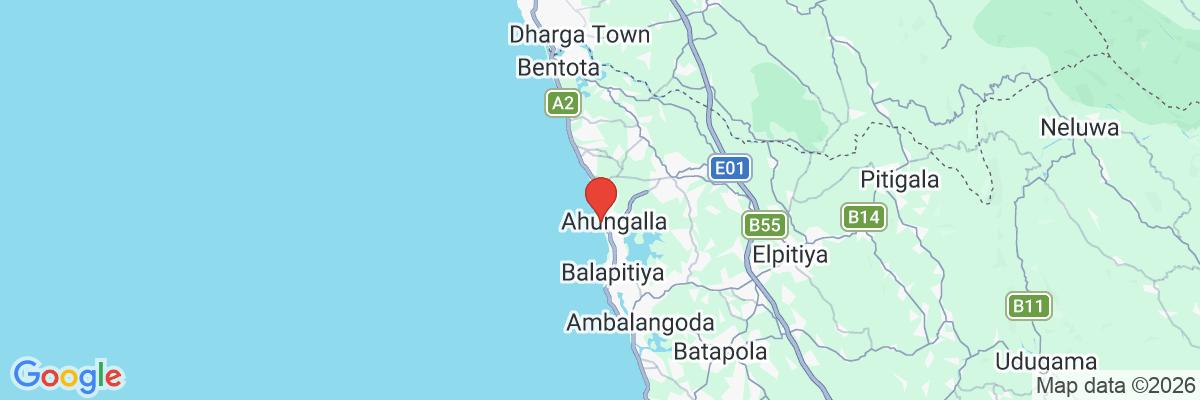 Na mape · Heritance Ahungalla