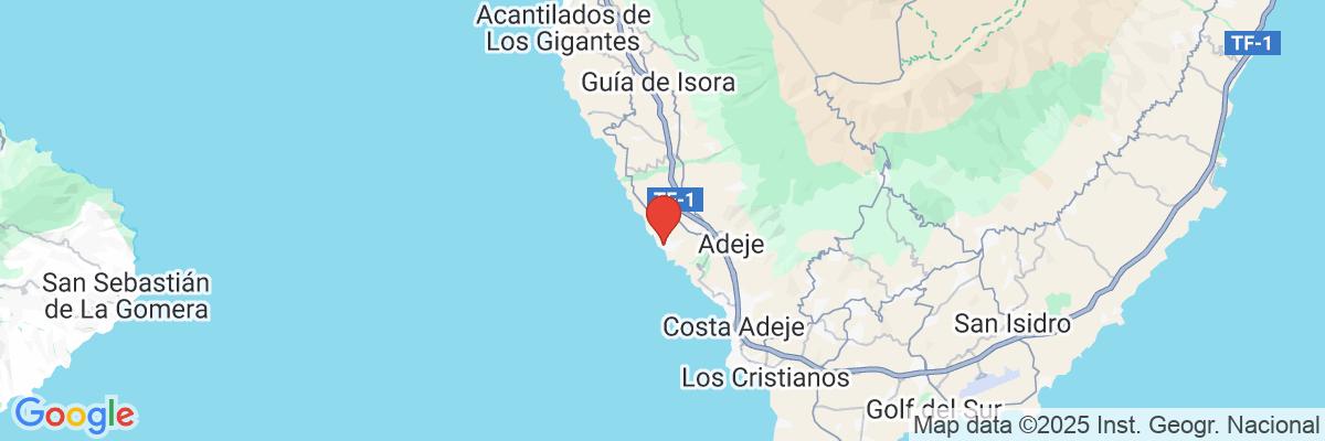 Na mape · Hard Rock Hotel Tenerife