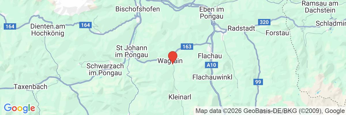 Na mape · Sporthotel Wagrain