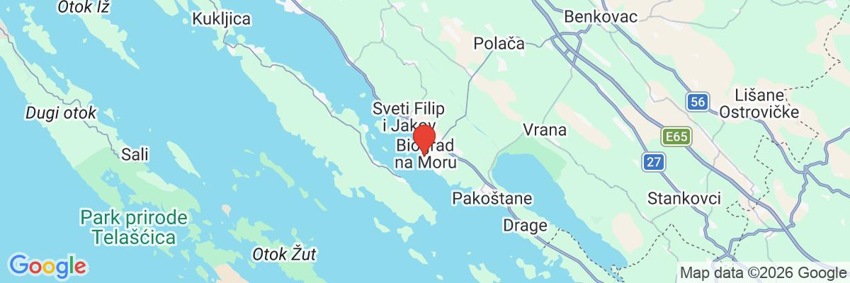 Na mape · Hotel Ilirija