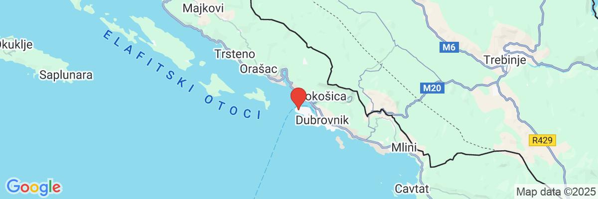 Na mape · Valamar Lacroma Dubrovnik