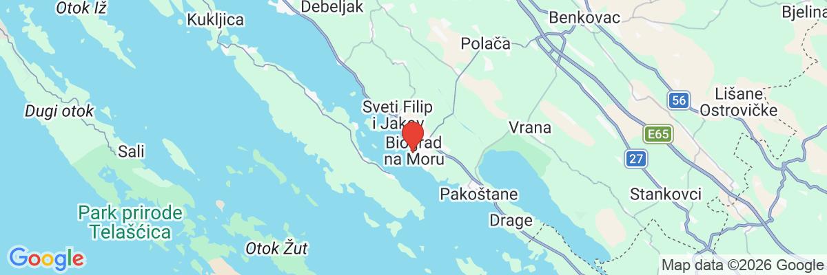 Na mape · Hotel Kornati