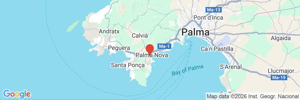 Na mape · Zafiro Palace Palmanova