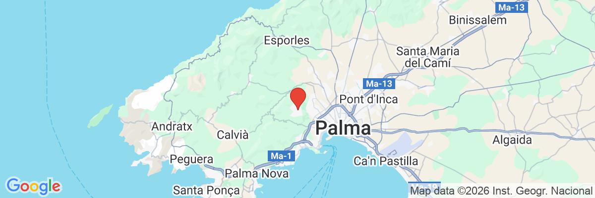 Na mape · Castillo Son Vida, A Luxury Collection Hotel