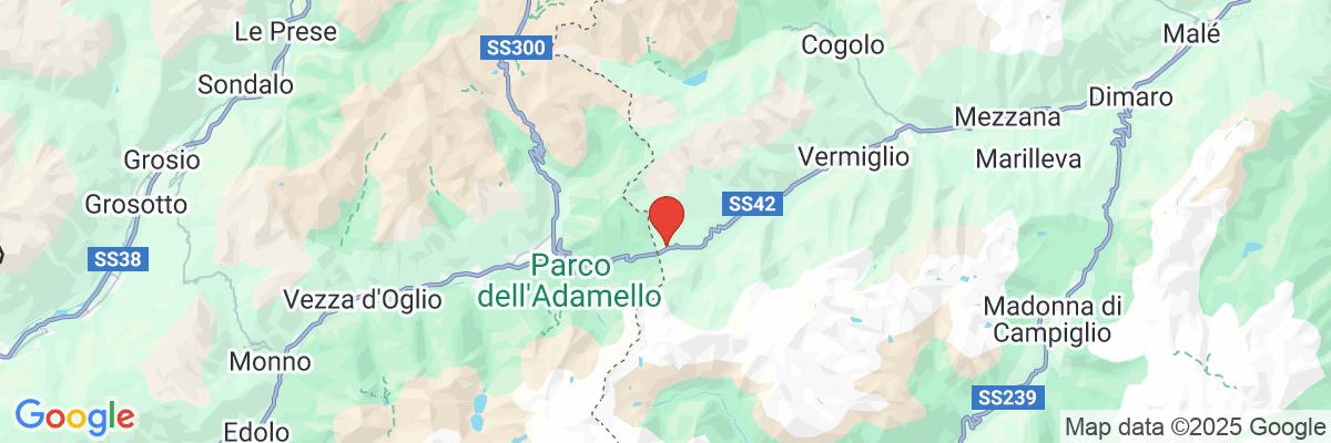 Na mape · Hotel Delle Alpi