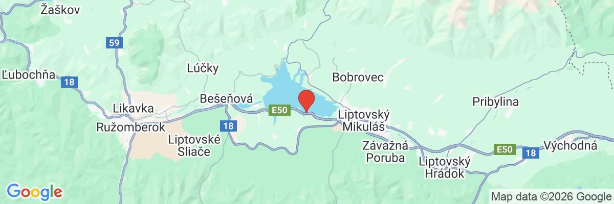 Na mape · Chalets Apartments Centrum