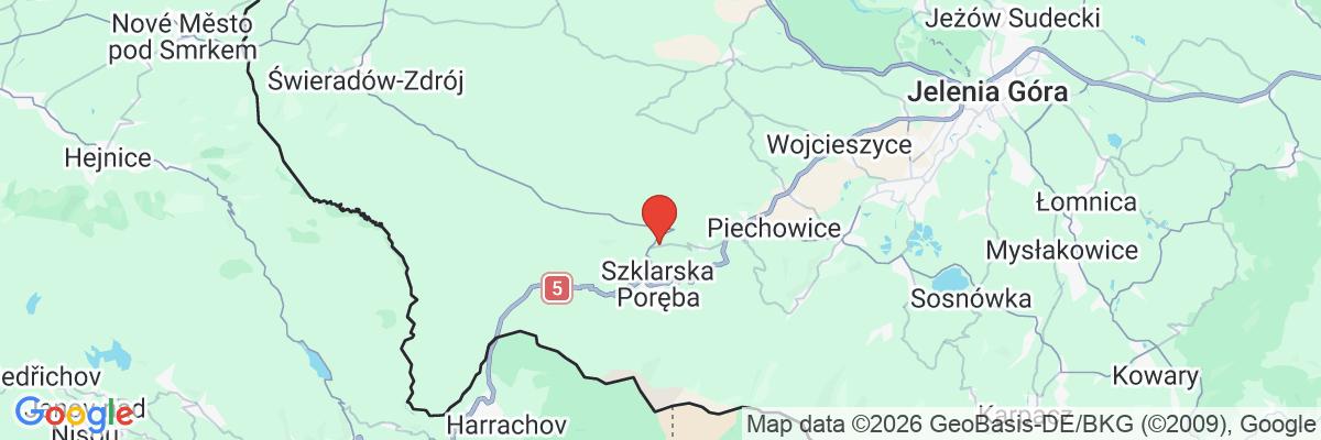 Na mape · Radisson Hotel Szklarska Poreba