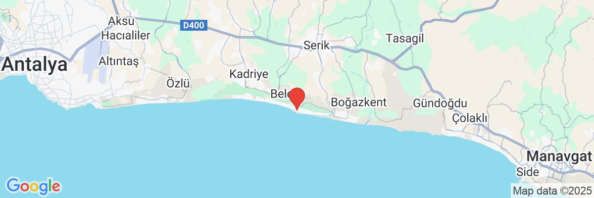 Na mape · Hotel Ethno Belek