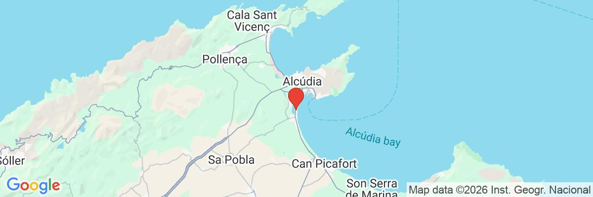 Na mape · Hotel Iberostar Waves Alcudia Park