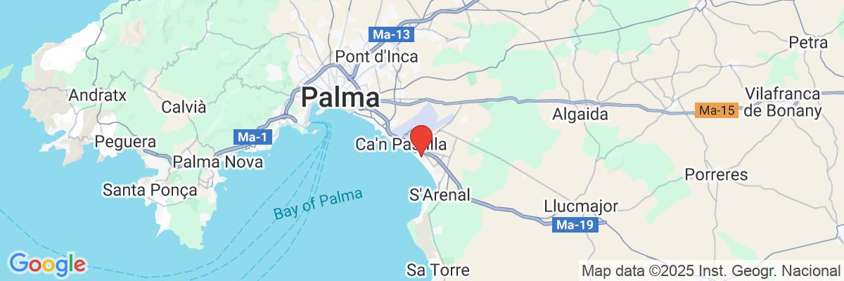 Na mape · Hotel BG Caballero