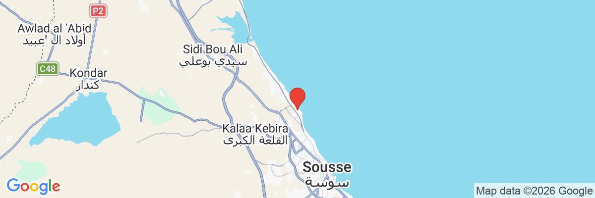 Na mape · Hotel Marhaba Palace