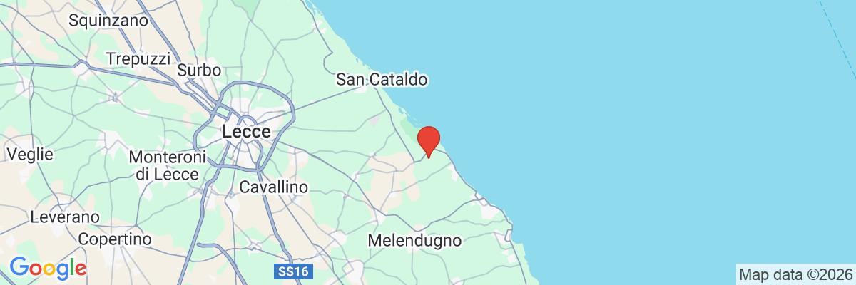 Na mape · Relais Masseria Le Cesine