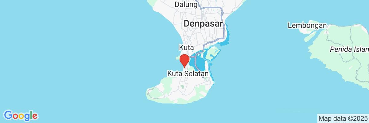 Na mape · Keraton Jimbaran