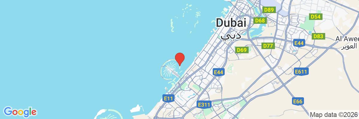 Na mape · Hotel Royal Central The Palm