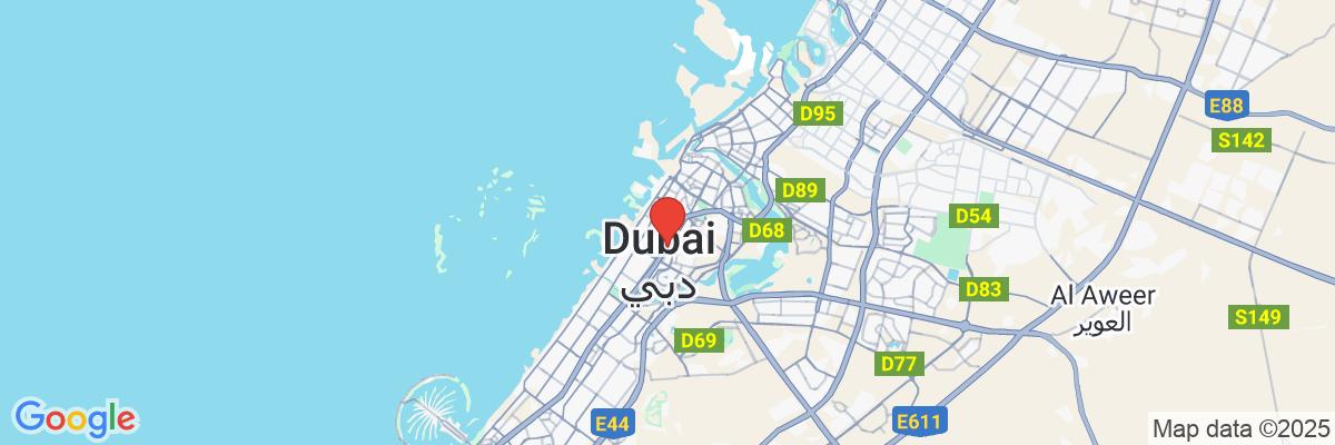 Na mape · Hotel Rose Rayhaan Rotana Dubai