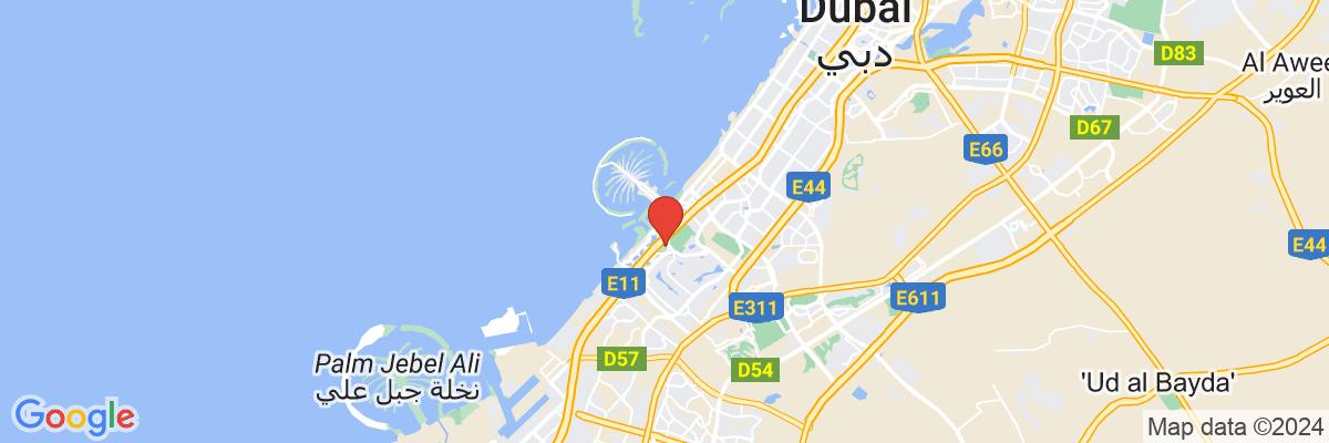 Na mape · Hotel BVLGARI Resort & Residences Dubai *****