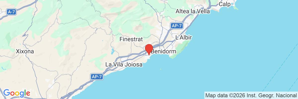 Na mape · Gran Hotel Bali