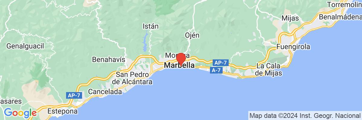 Na mape · Amare Beach Hotel Marbella