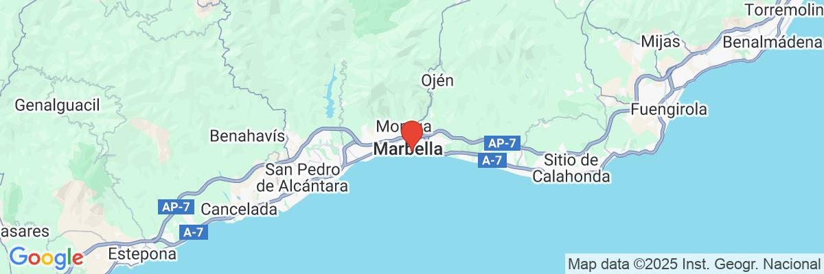 Na mape · Amare Beach Hotel Marbella